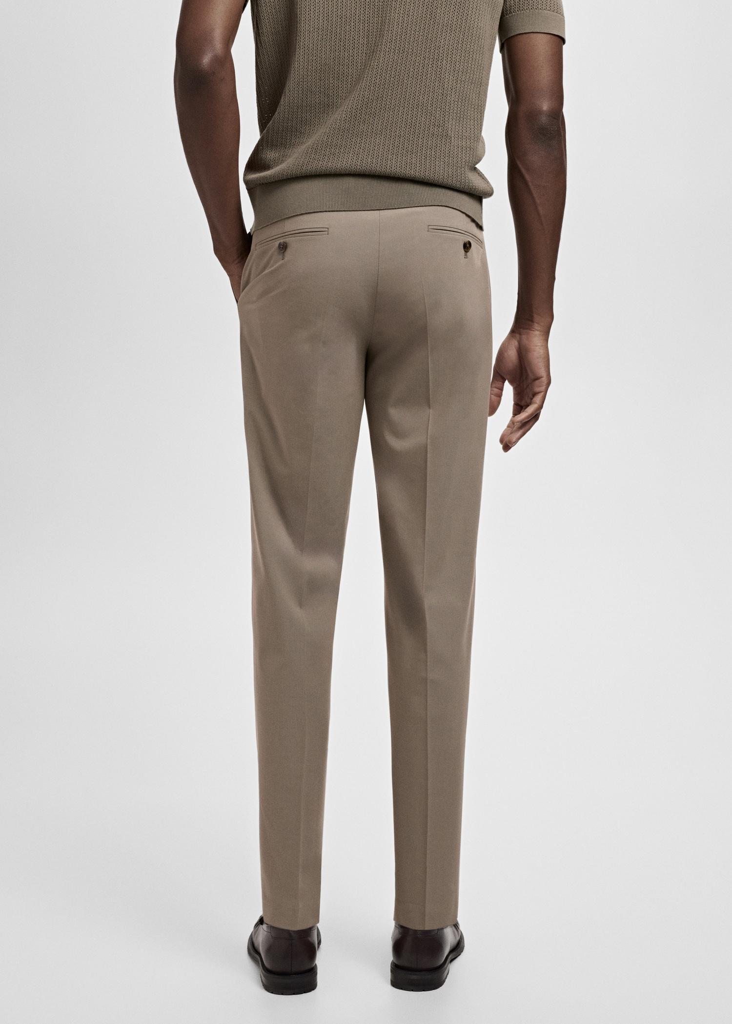 Milan slim-fit suit pants - Men | MANGO USA Product Image