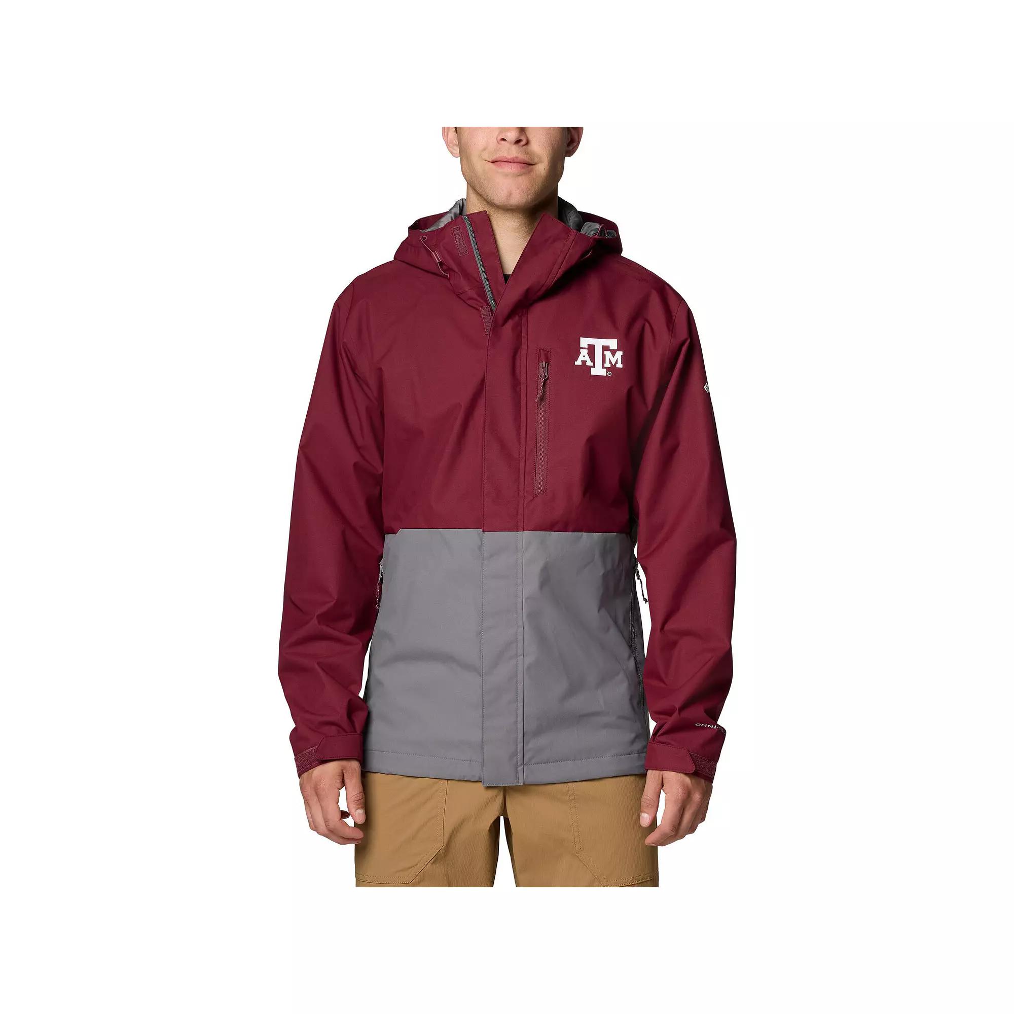 Men's Columbia Maroon Texas A&M Aggies Field Bound Omni-Tech™ Full-Zip Jacket,  Product Image