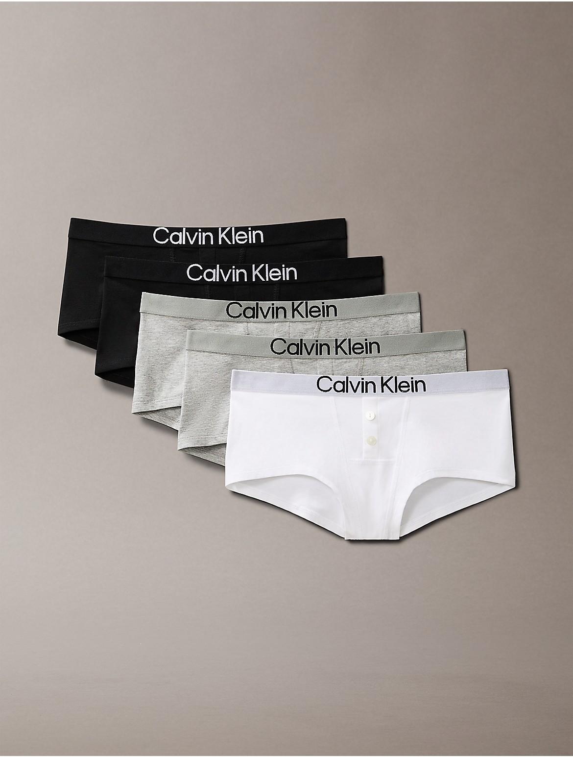 Calvin Klein Womens Maximum Cotton 5-Pack Boyshort - Multi Product Image