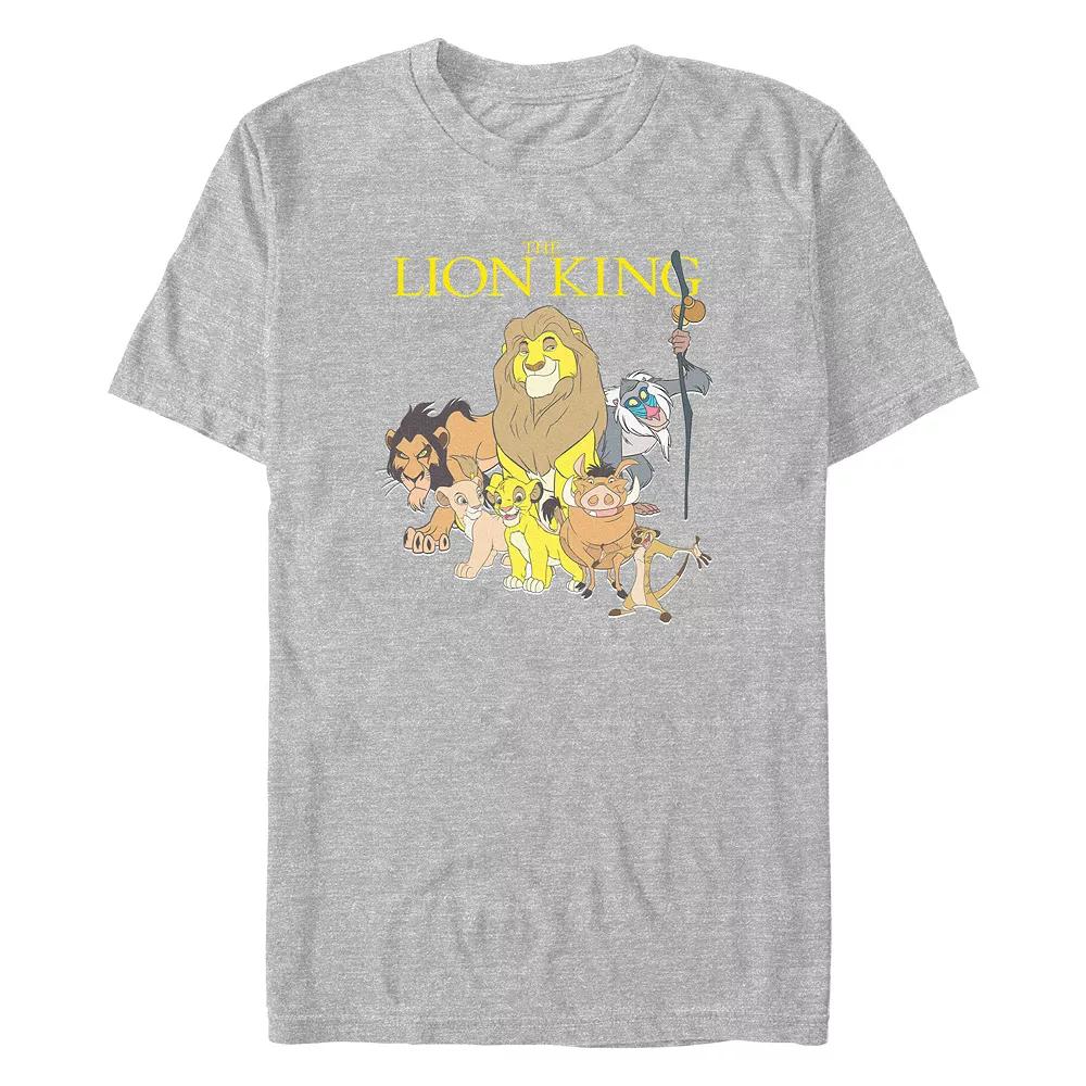Disney's The Lion King Group Poster Men's Graphic Tee,  Product Image