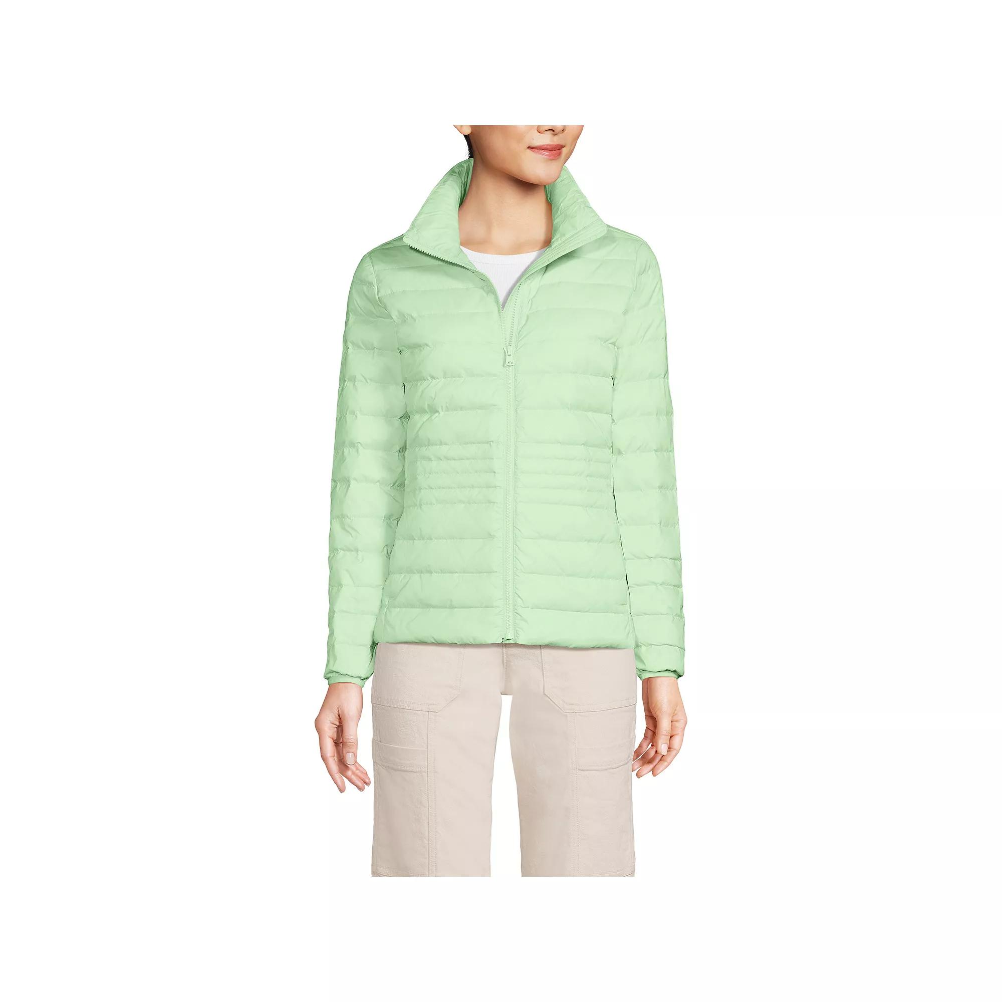 Women's Lands' End Wanderweight Midweight Down Jacket,  Product Image