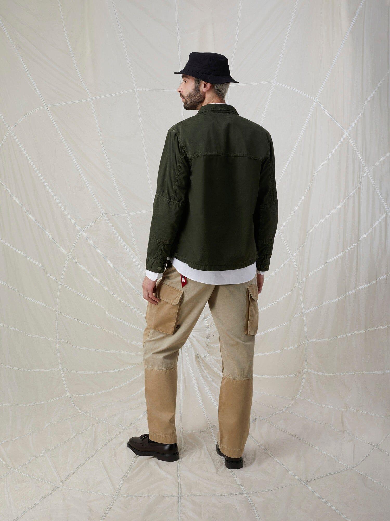 CONTRAST SHIRT JACKET (SEASONAL) Product Image