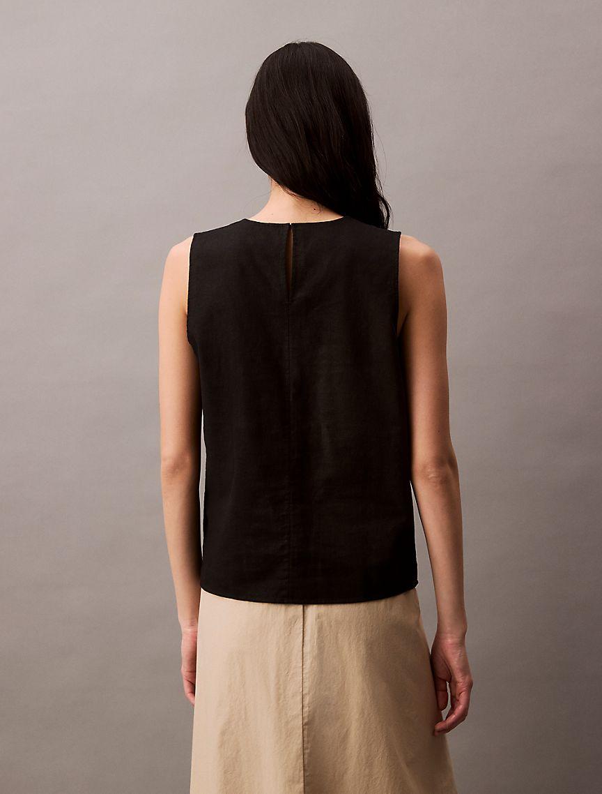 Linen Cotton Tank Top Product Image