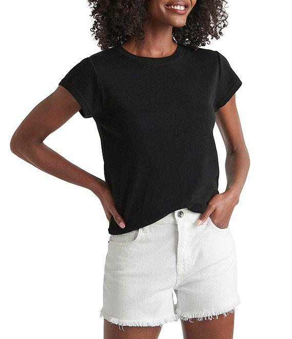 Splendid Faye Crew Neck Short Sleeve Tee Product Image