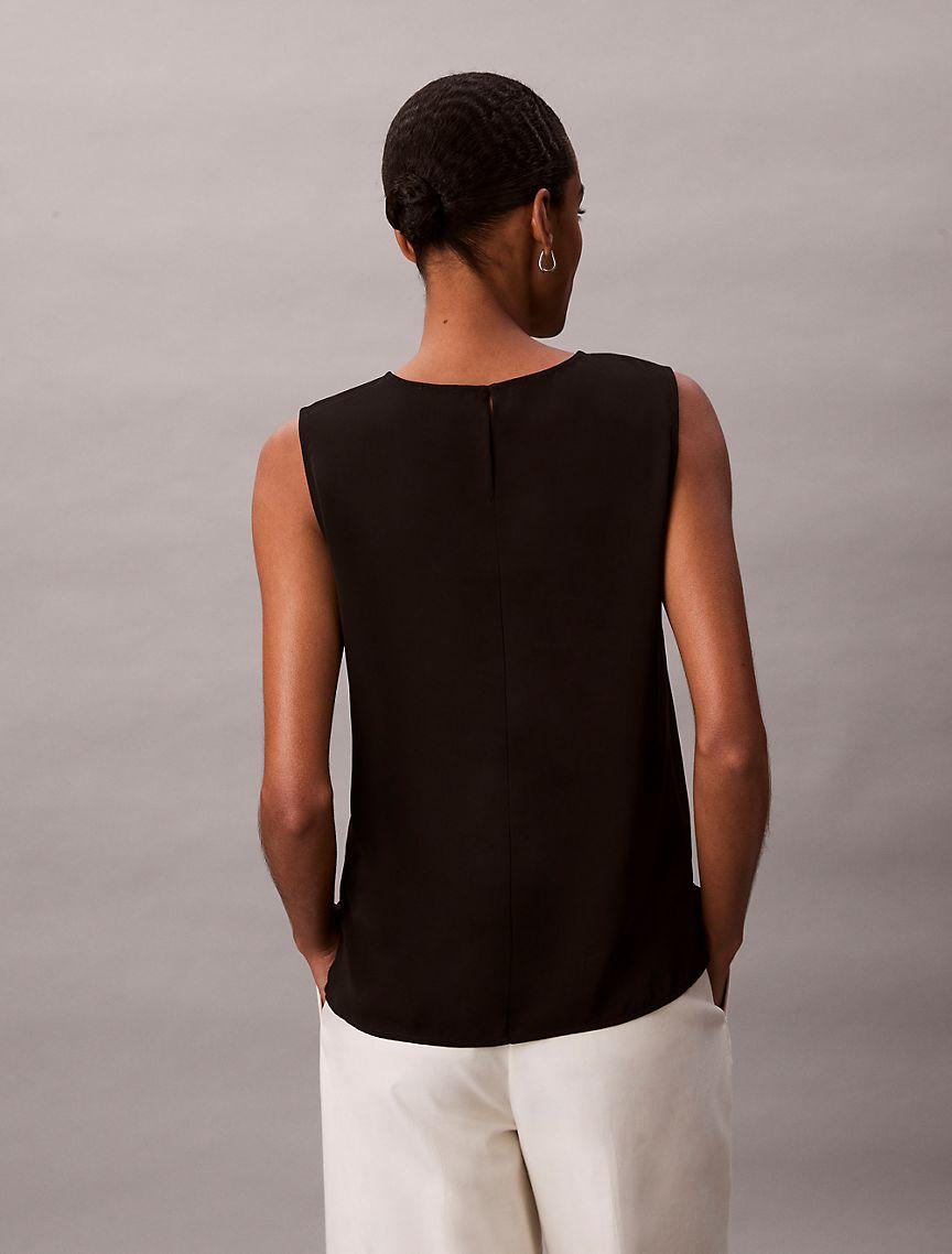 Flowing Relaxed Sleeveless Top Product Image