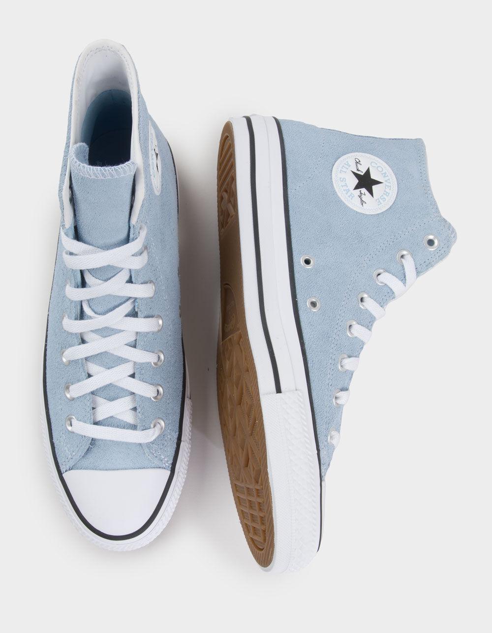 CONVERSE CONS Chuck Taylor All Star Pro High Top Shoes - LIGHT BLUE Product Image