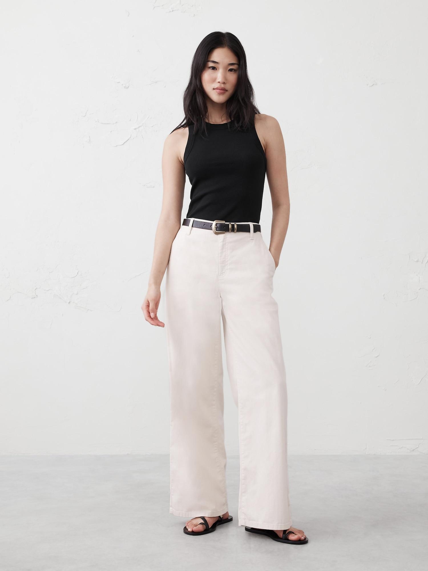 Ribbed Racer Tank Product Image