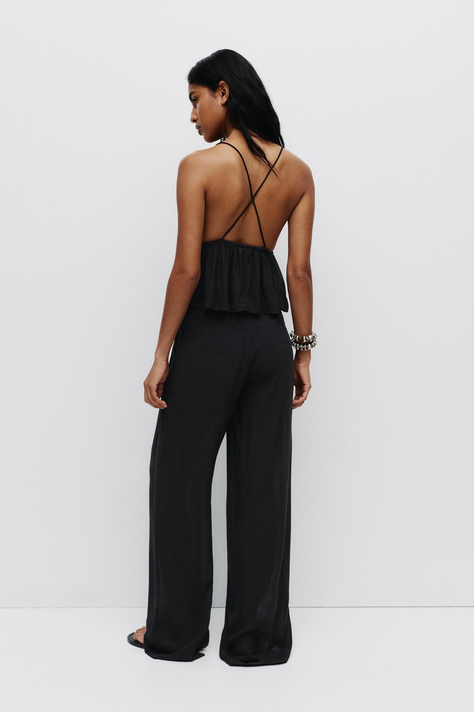 Crochet strappy top Product Image