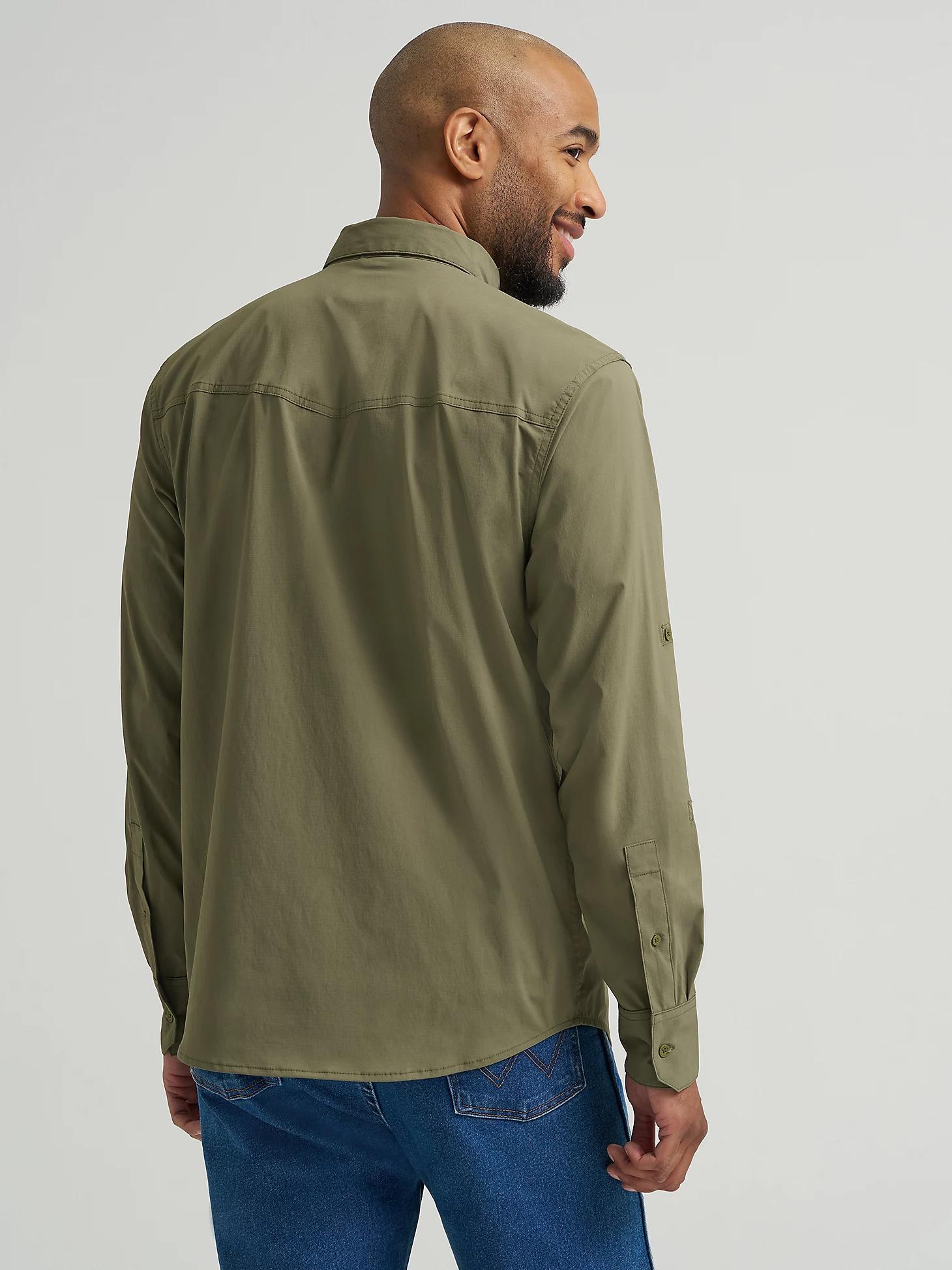 Wrangler All Terrain Gear Men's Technical Shirt in Olivine Product Image