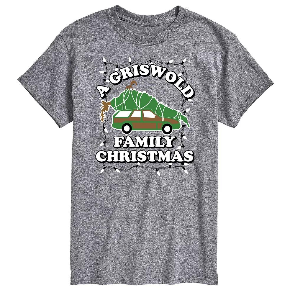 Big & Tall National Lampoon's Christmas Vacation Griswold Van Graphic Tee, Men's,  Product Image