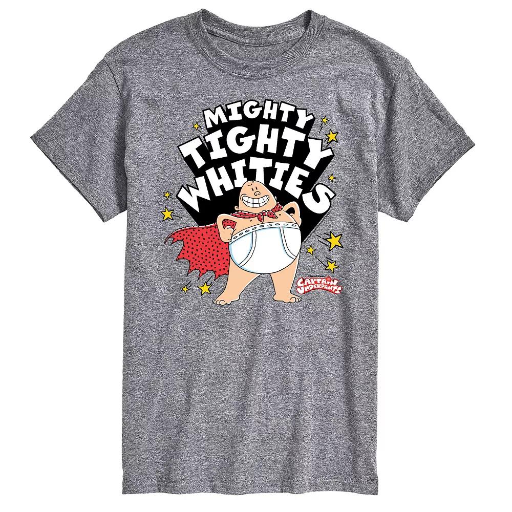 Men's Captain Underpants Mighty Tighty Whities Graphic Tee,  Product Image
