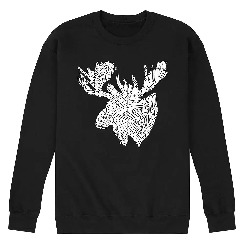 Men's Topo Moose Head Sweatshirt,  Product Image