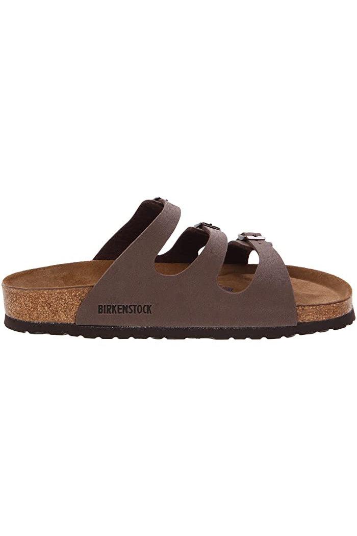 Birkenstock Florida Birko-Flor Regular Width in Blue Product Image