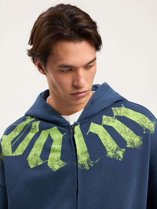 Big Neck Logo Zip Hoody Product Image