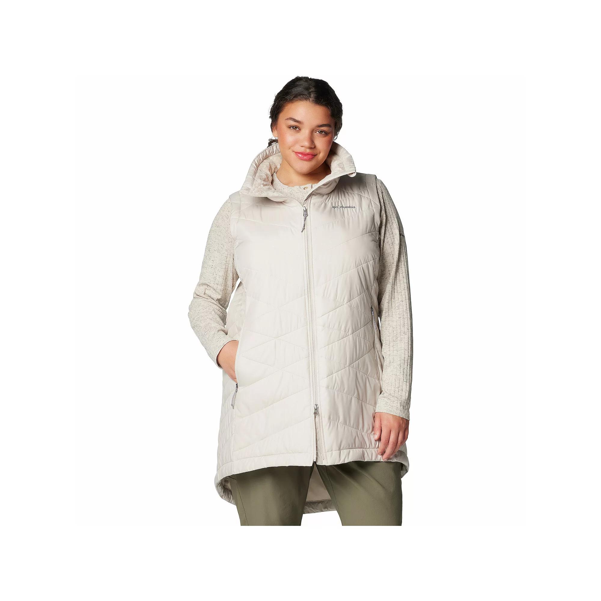 Columbia Womens Heavenly II Long Vest - Plus Size- Product Image