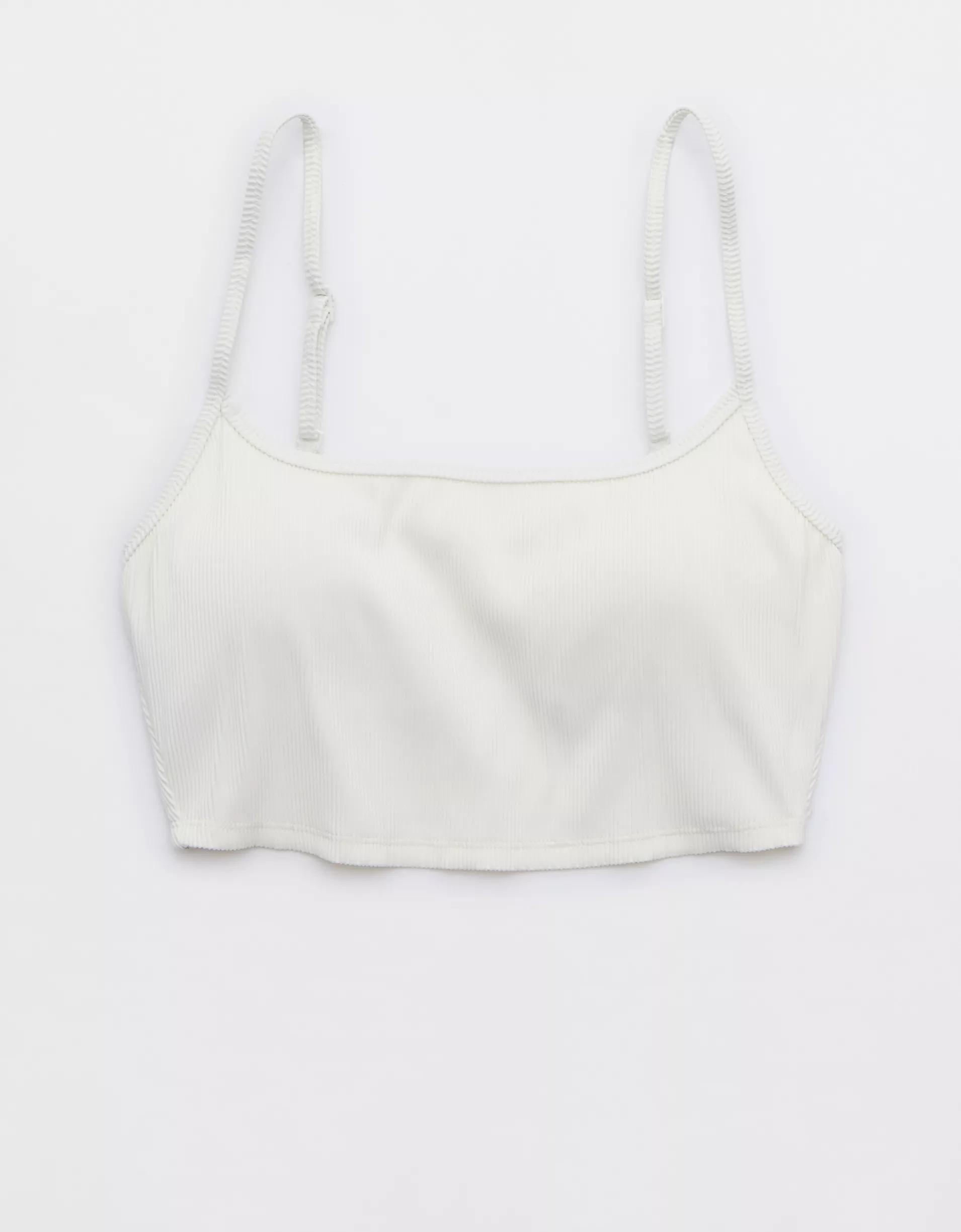 Aerie Ribbed Scoop Longline Bikini Top Product Image