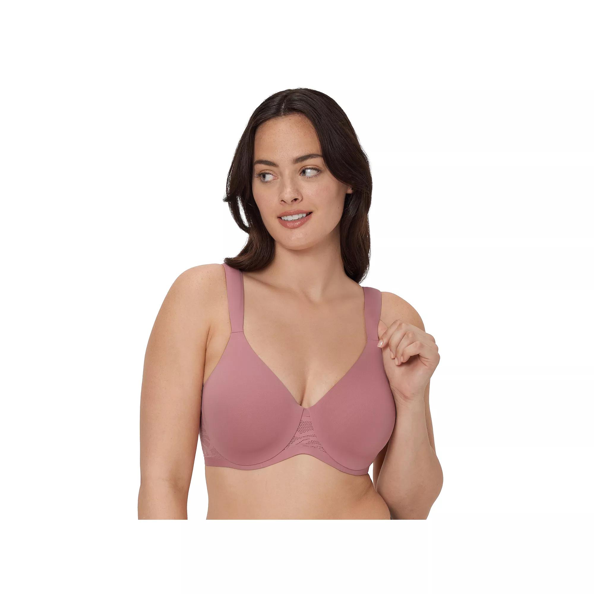 Bali®'s Coolest Smoothing Underwire T-Shirt Bra DF4580, Women's, Size: 38 C, Pink Tea Product Image