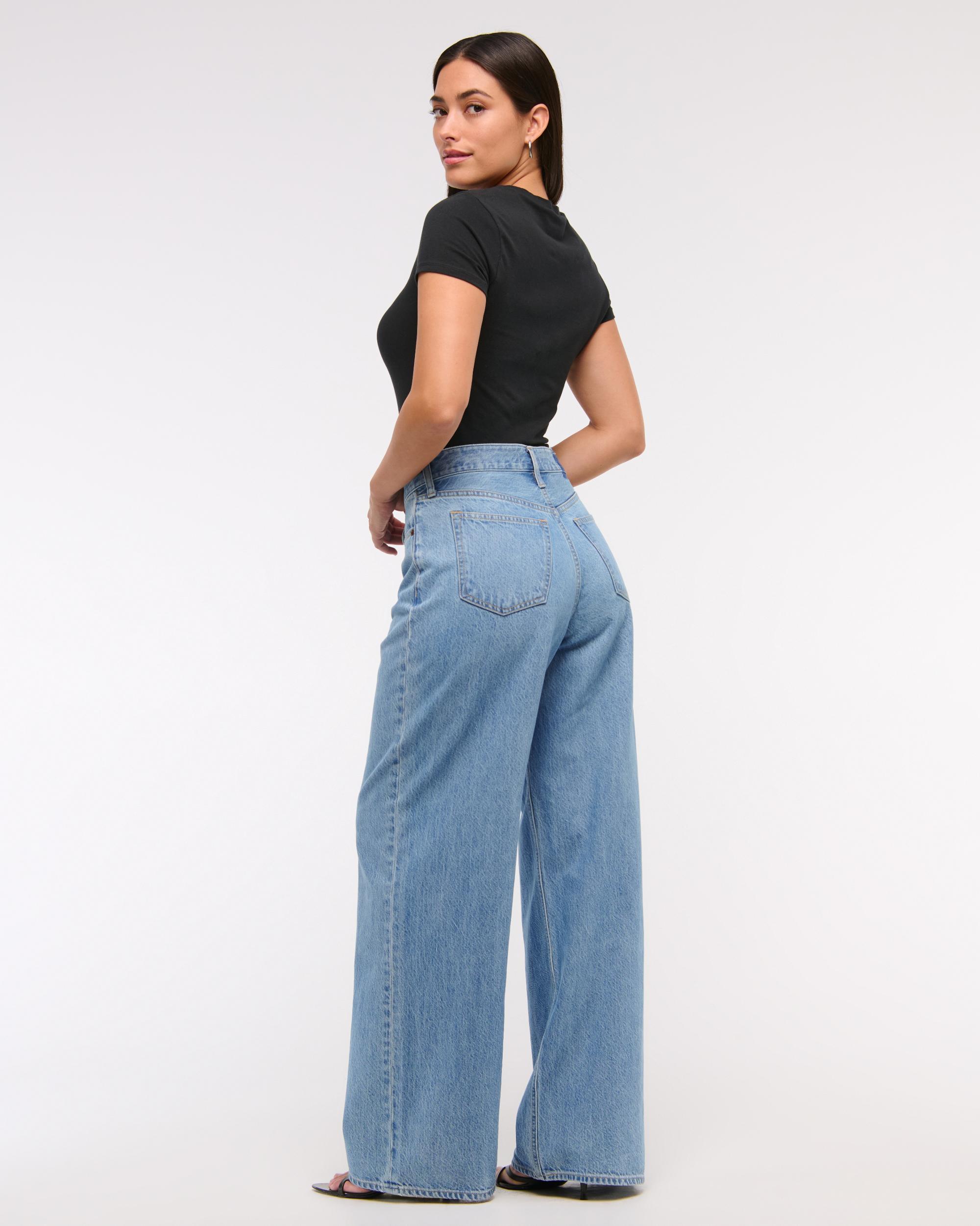 Curve Love High Rise Wide Leg Jean Product Image
