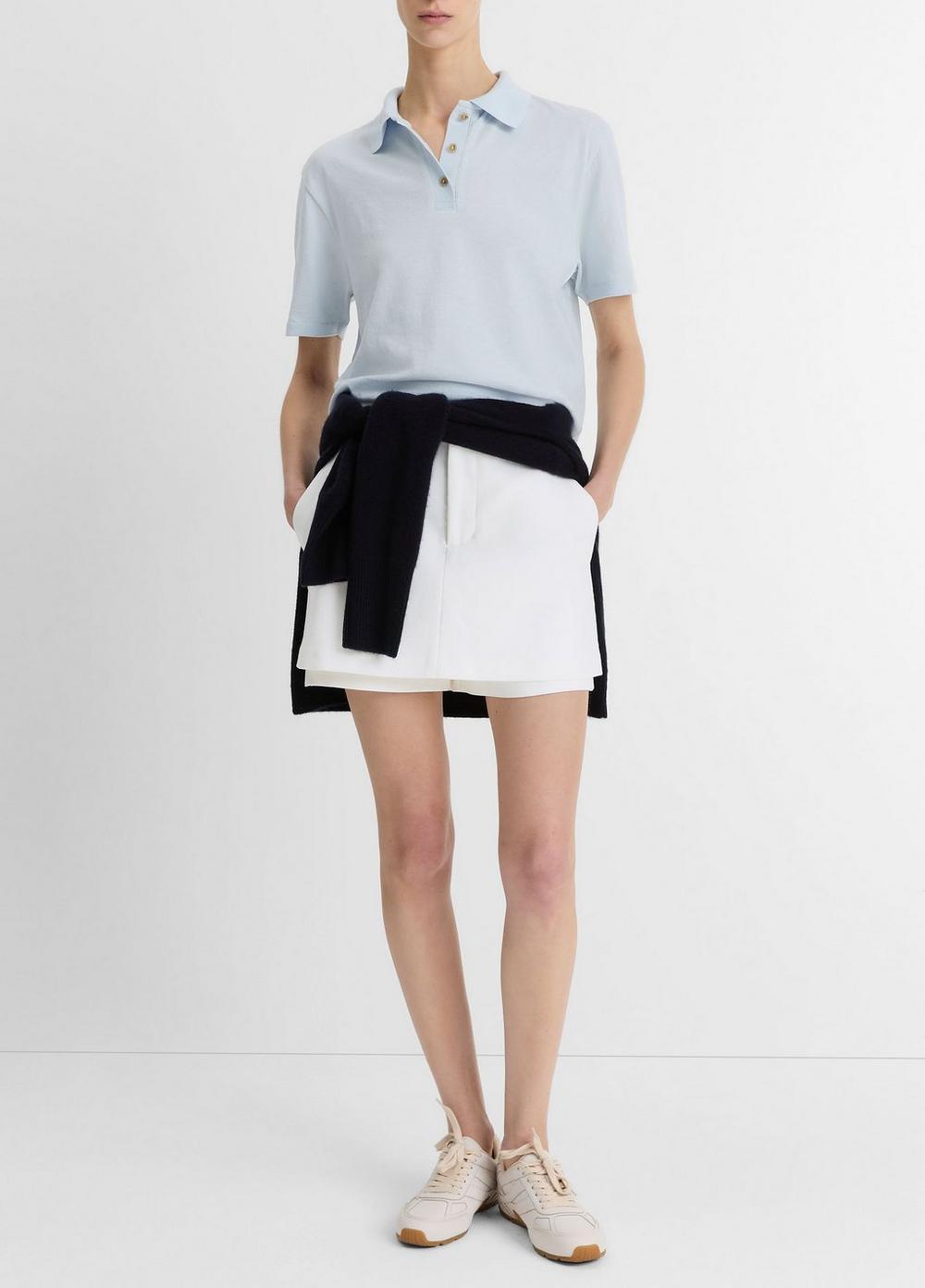 Easy Cotton Polo Shirt Product Image