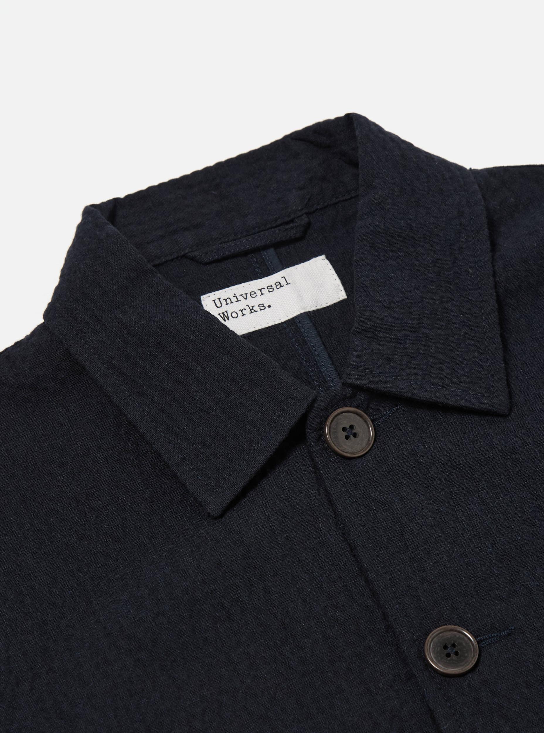 Dark Navy Ospina Cotton Original Bakers Jacket Product Image