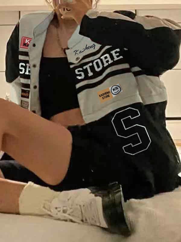 Vintage Print Removable Jacket Product Image