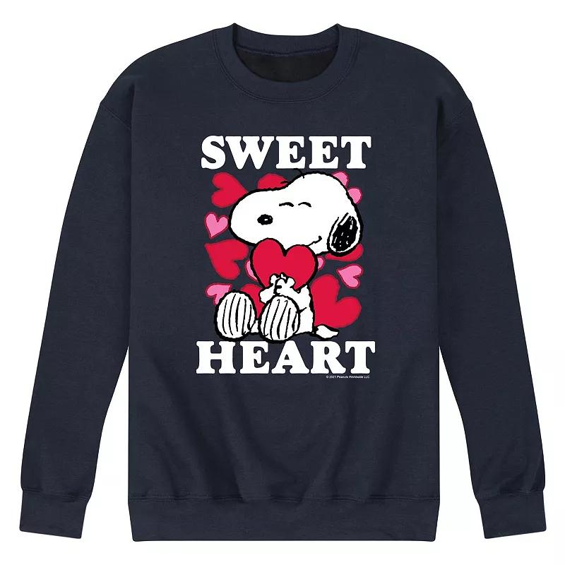 Men's Peanuts Sweetheart Fleece Sweatshirt,  Product Image