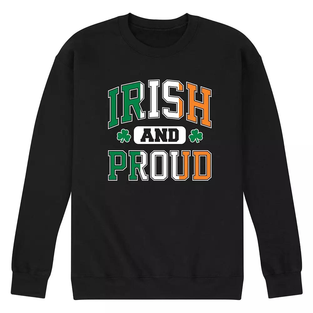 Men's Irish And Proud Sweatshirt,  Product Image