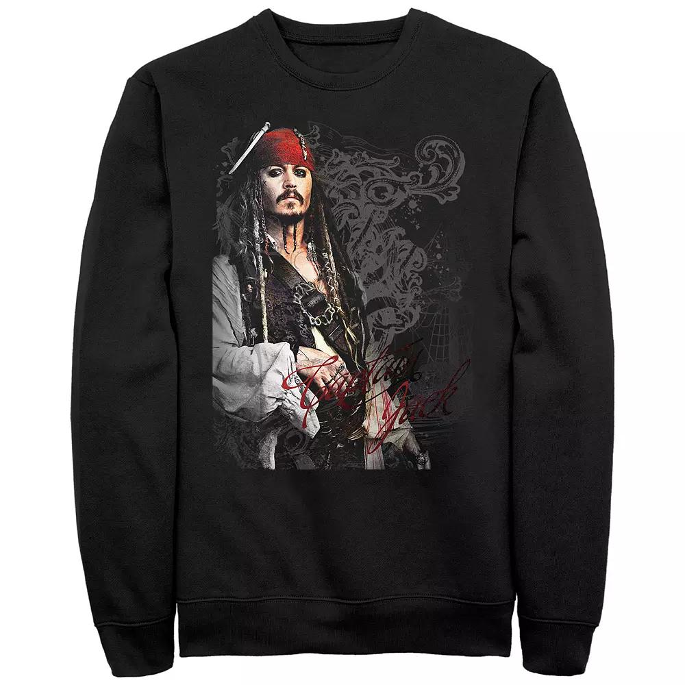Men's Disney's Pirates Of The Caribbean Ornate Jack Sweatshirt,  Product Image