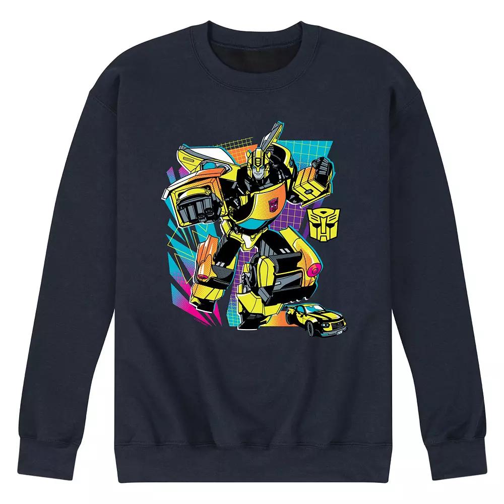 Men's Transformers Bumblebee Fleece Sweatshirt,  Product Image
