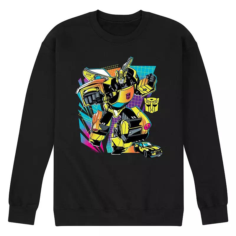 Men's Transformers Bumblebee Fleece Sweatshirt,  Product Image