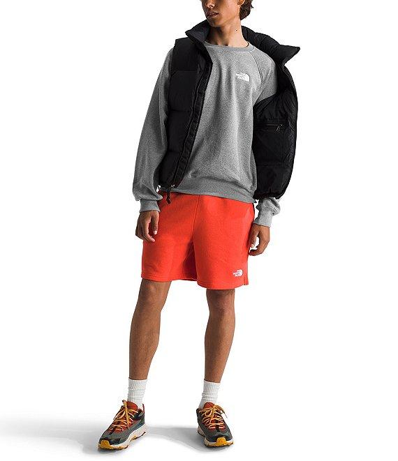 The North Face Long Sleeve Evolution Heathered Fleece Sweatshirt Product Image