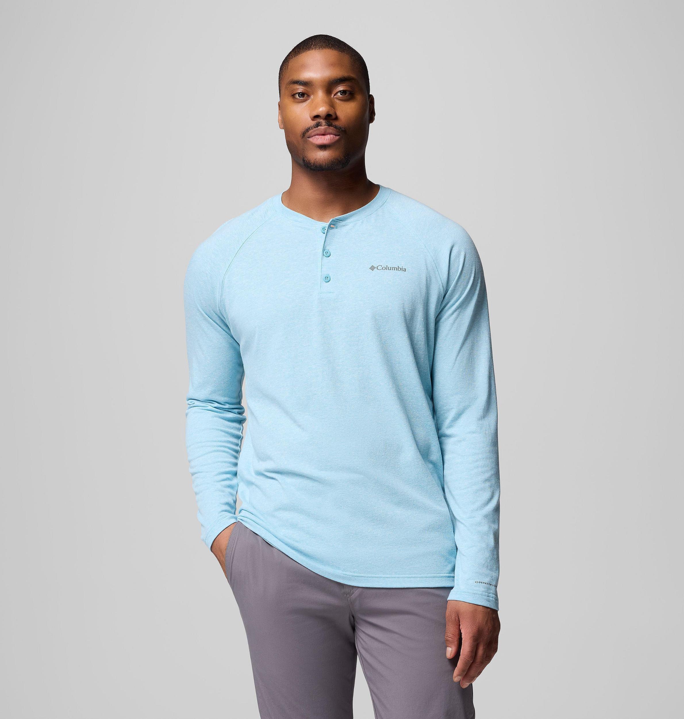 Columbia Mens Thistletown Hills Raglan Henley - Tall- Product Image