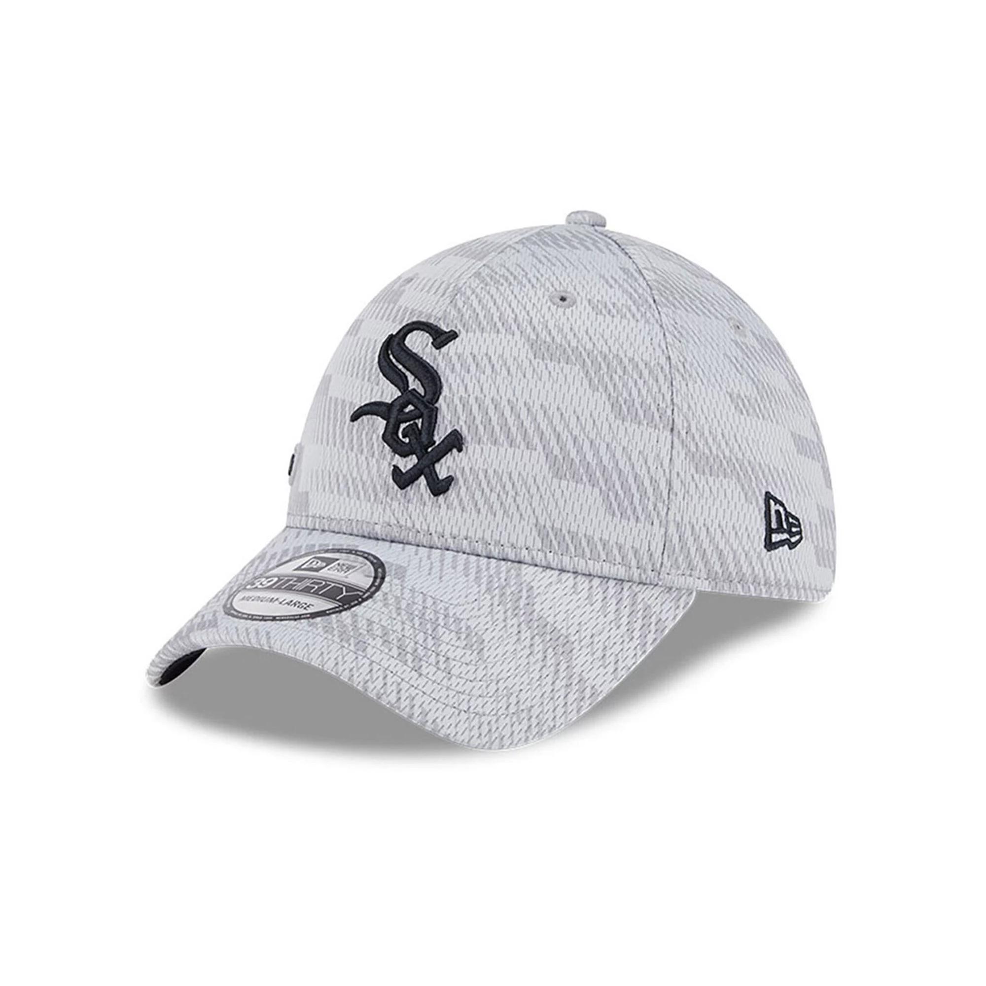 Men's New Era Gray Chicago White Sox 2025 MLB Clubhouse 39THIRTY Flex Hat,  Product Image