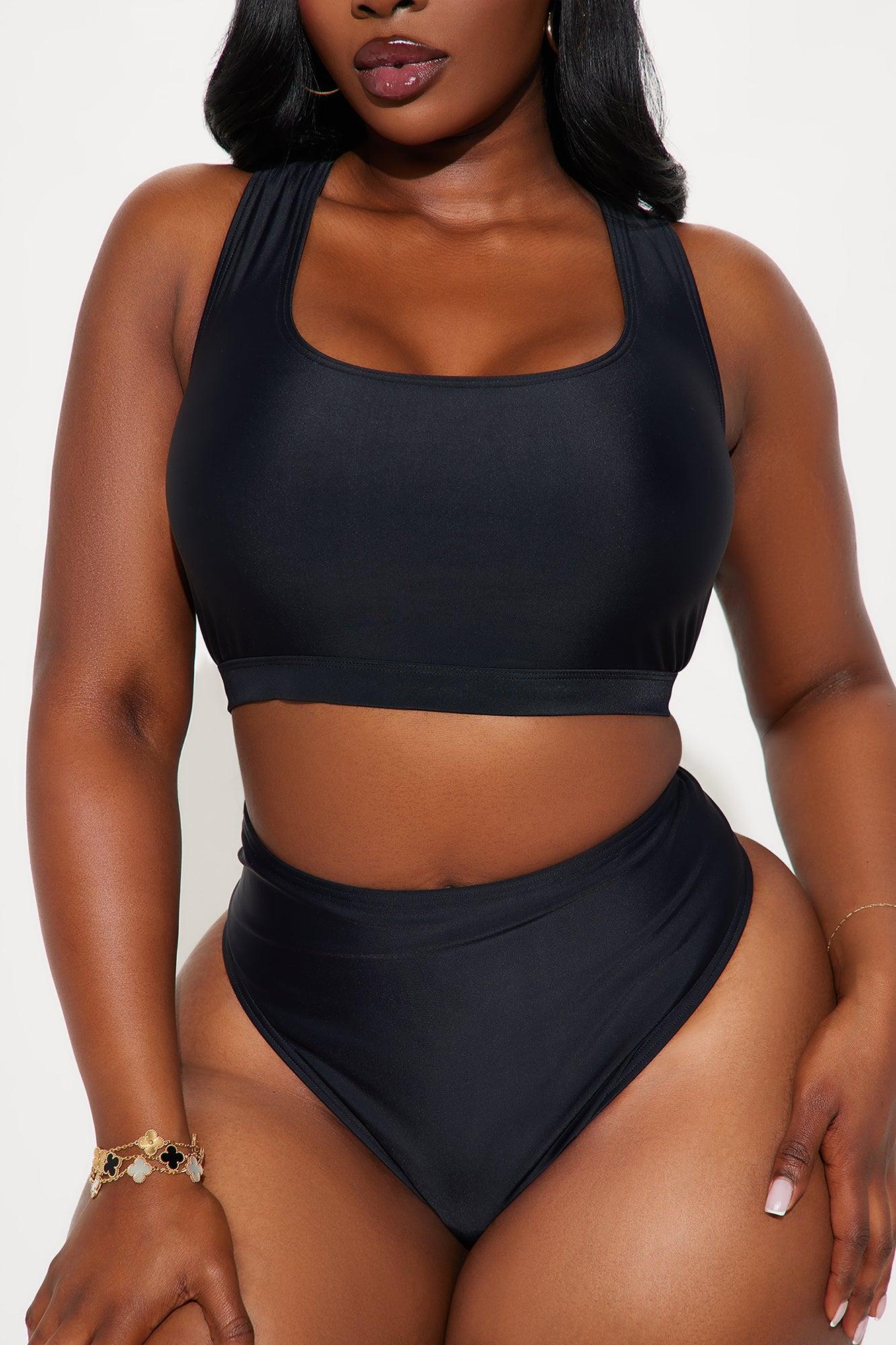 Beach House Swim 2 Piece Bikini - Black Product Image