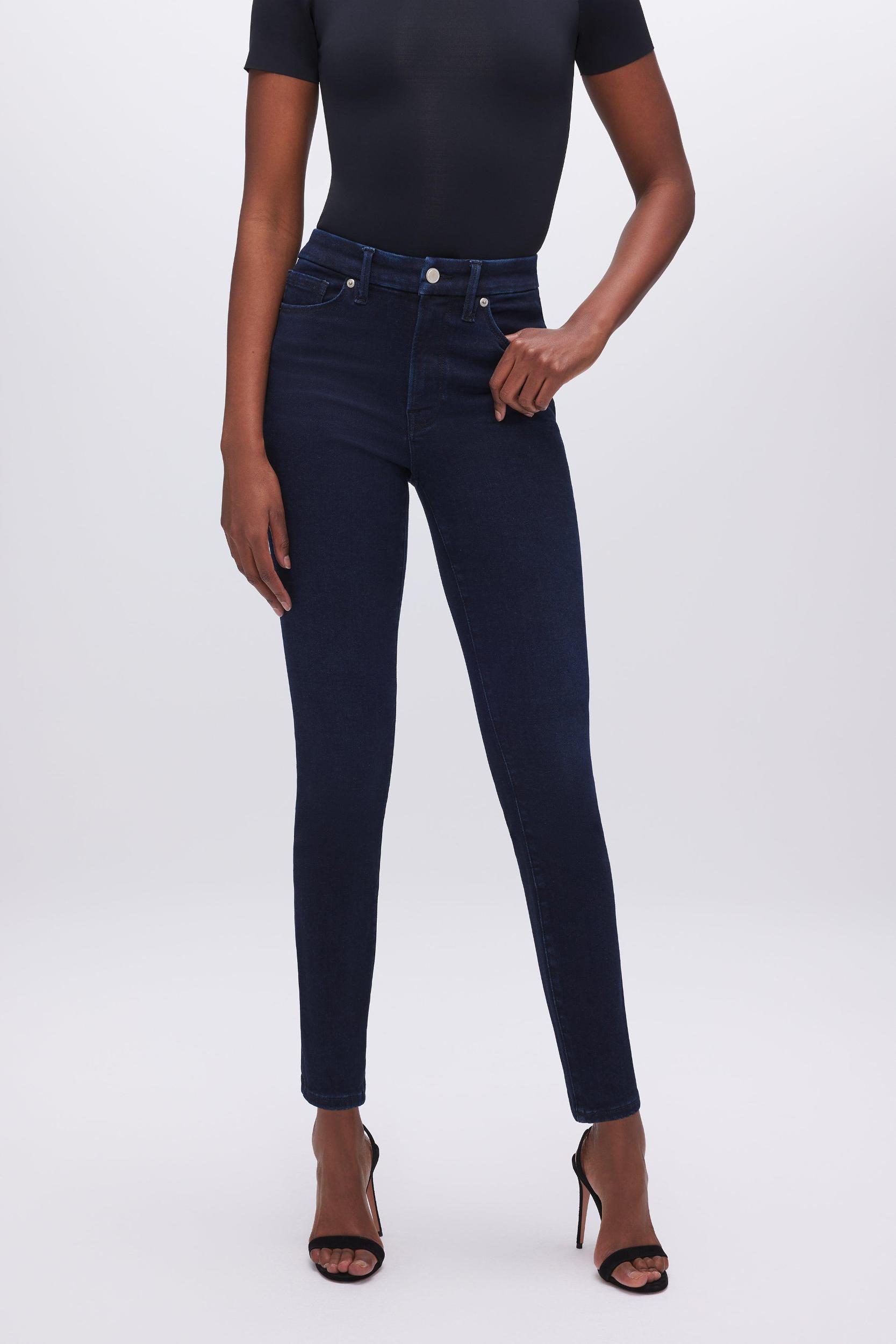 ALWAYS FITS GOOD LEGS SKINNY JEANS | DEEP BLUE002 Product Image