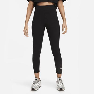 Womens Nike Sportswear Classic High-Waisted 7/8 Leggings | DV7789-010 Product Image