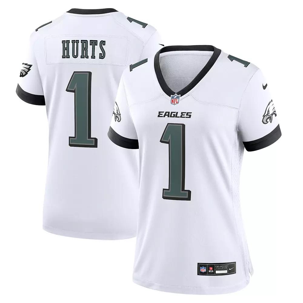 Women's Nike Jalen Hurts White Philadelphia Eagles Game Jersey, Size: XL Product Image