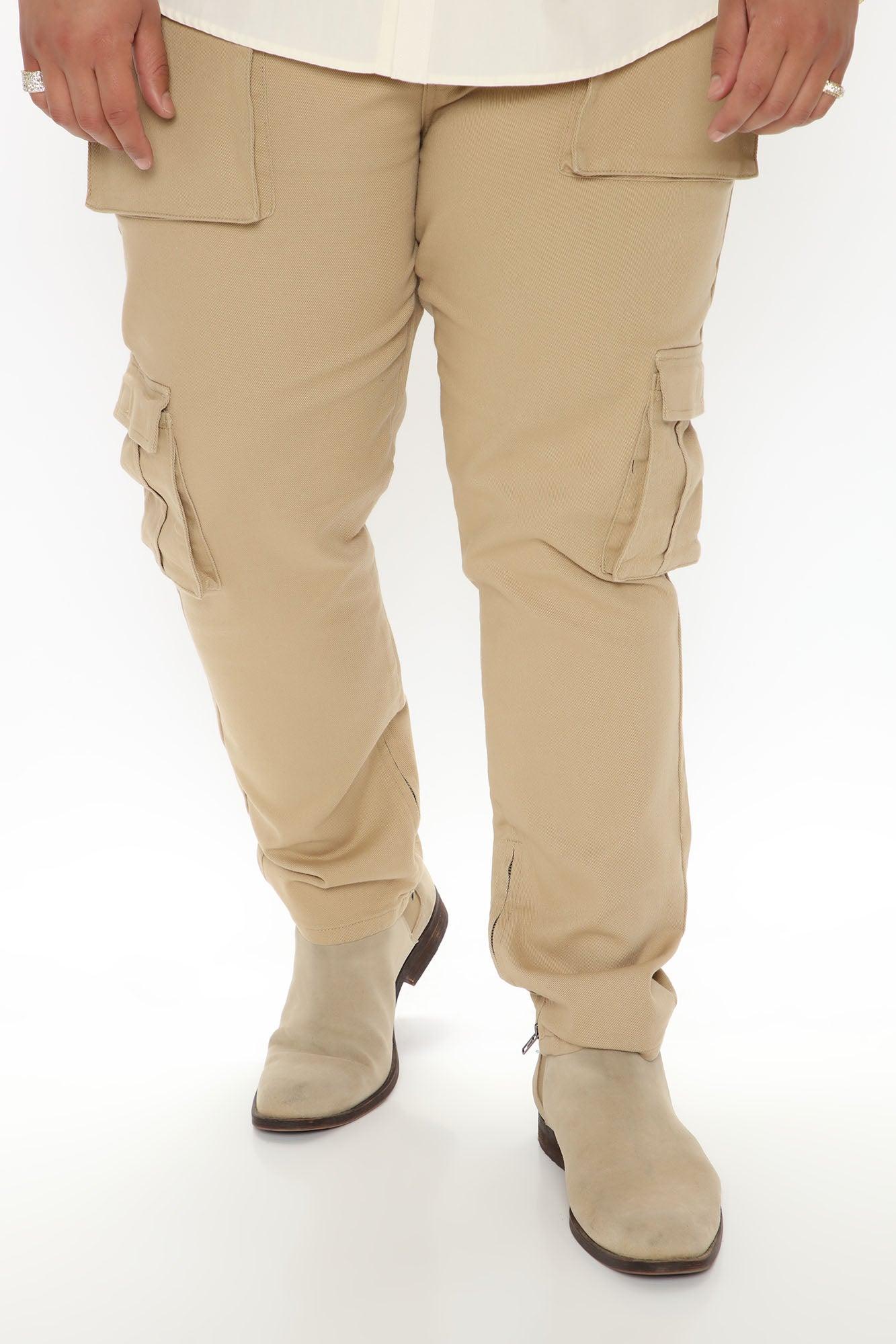 Hunter Slim Cargo Pants - Khaki Product Image