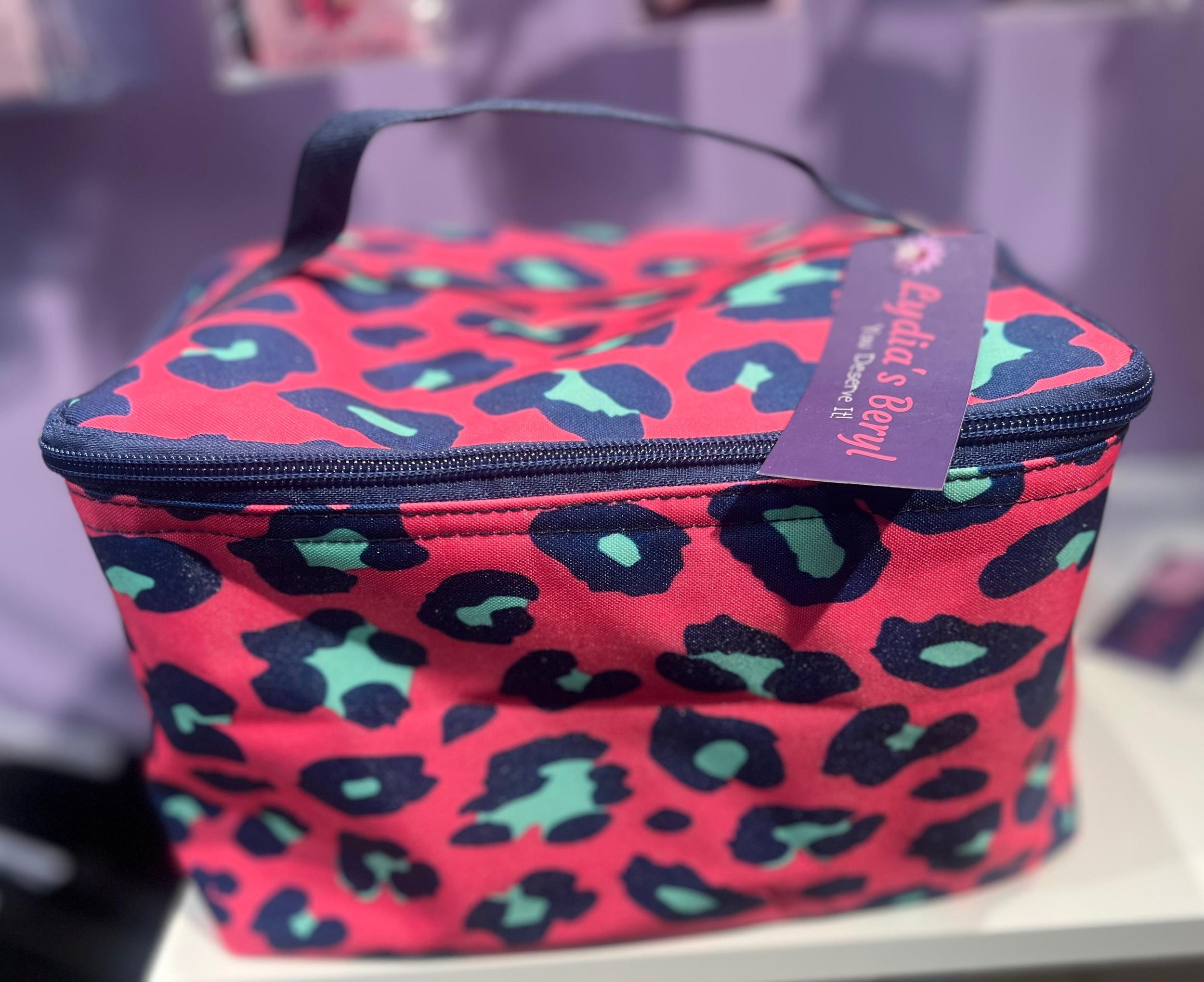 Hot Pink Leopard Cosmetic Case Product Image