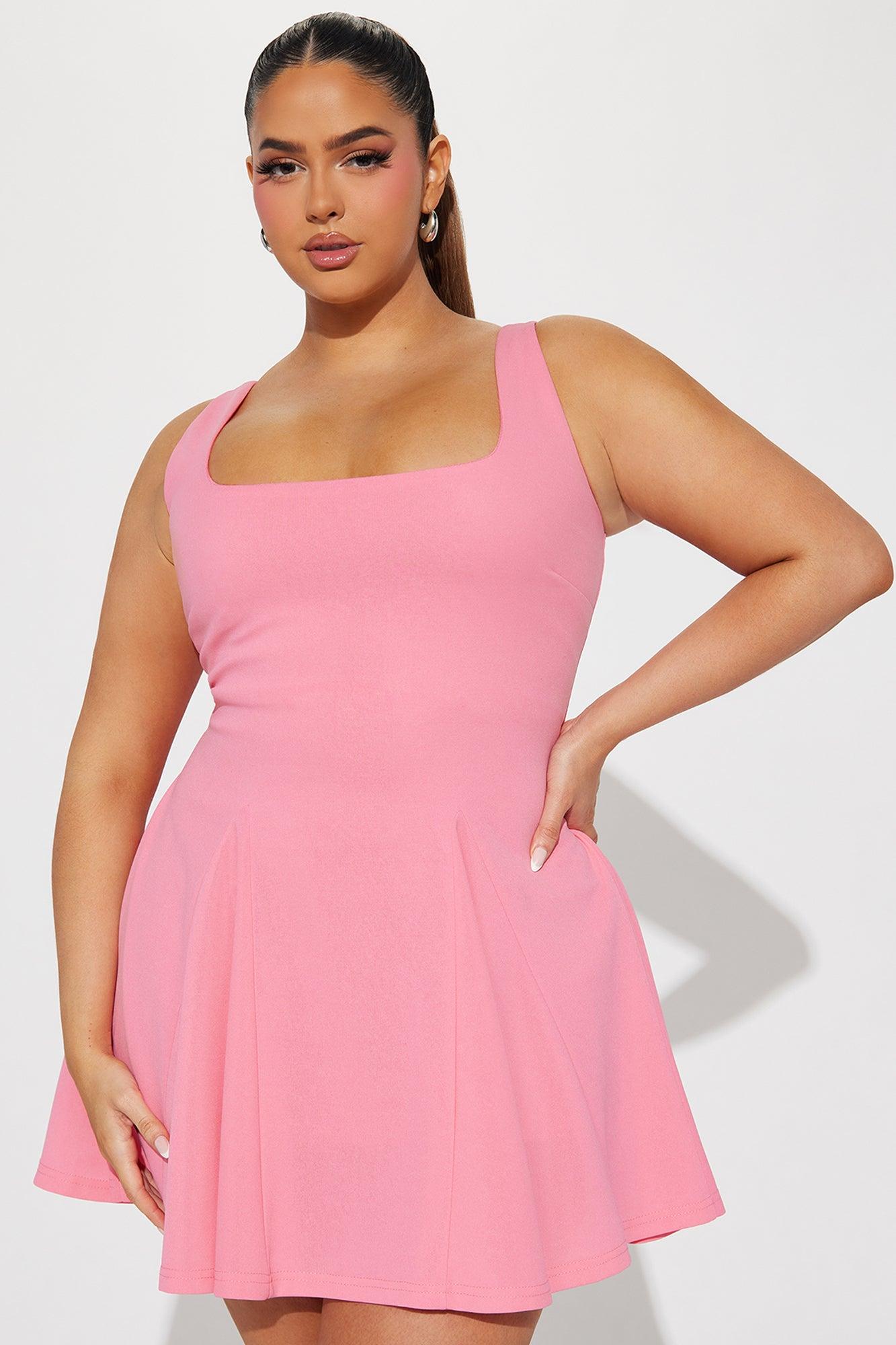 Hila Mini Dress - Pink Product Image