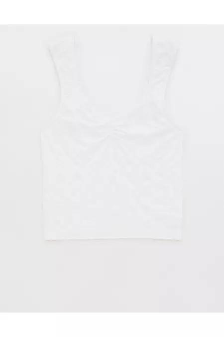 Superchill Seamless Floral Jacquard Bra Top Women's Product Image