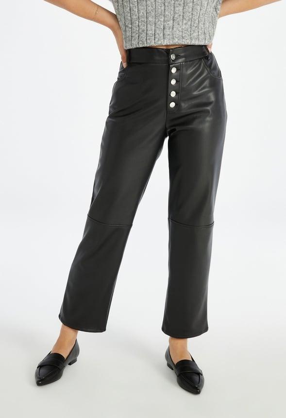 JustFab Margaux Platform Loafer Pump Womens Black/ White Size 8.5 Product Image