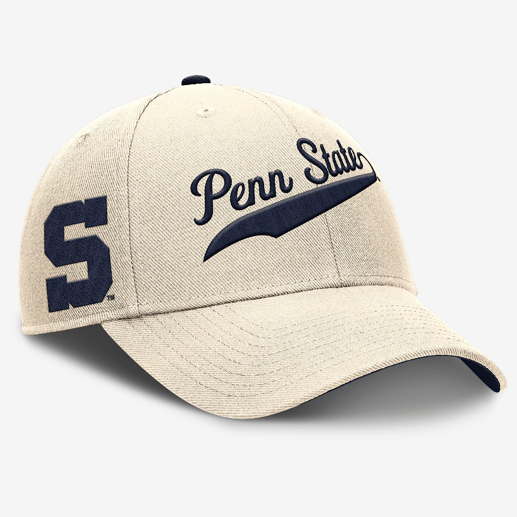 Penn State Nittany Lions Primetime Rise Nike Mens College Adjustable Hat | NC230C38PSN-WR3 Product Image