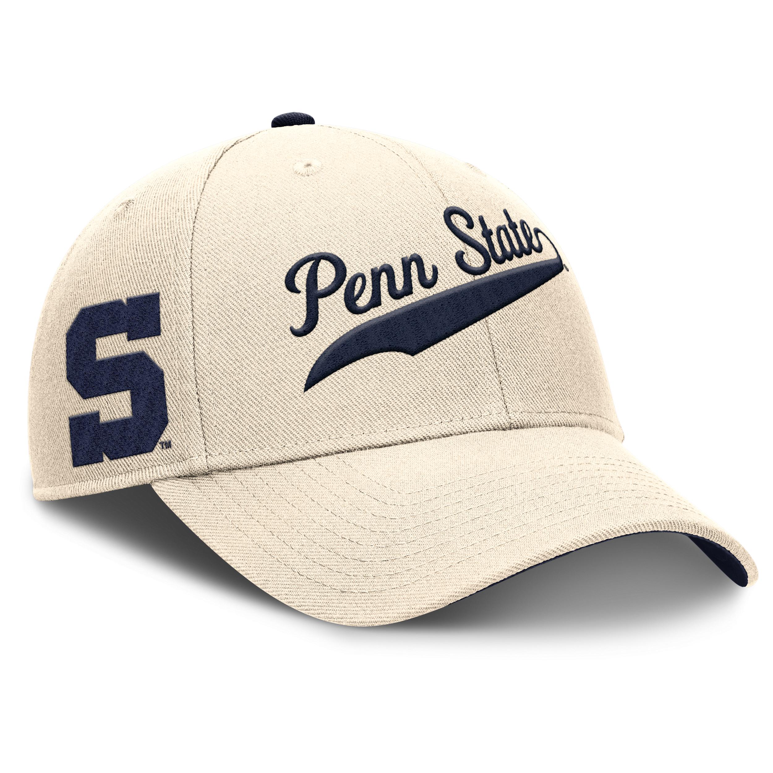 Penn State Nittany Lions Primetime Rise Nike Mens College Adjustable Hat | NC230C38PSN-WR3 Product Image