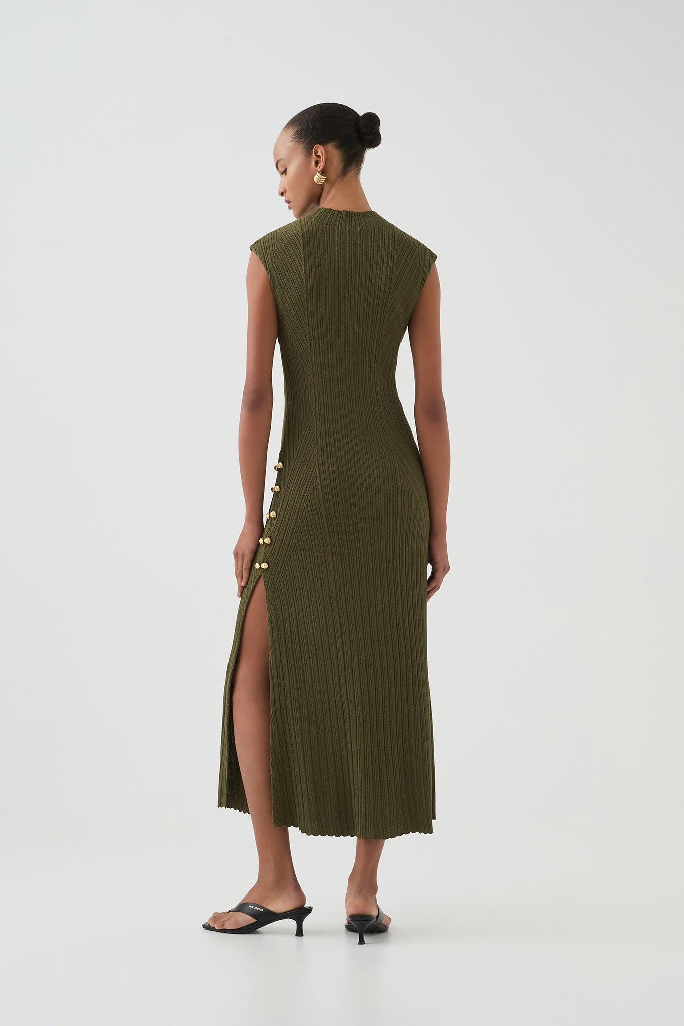 Leandra Knit Midi Dress Product Image