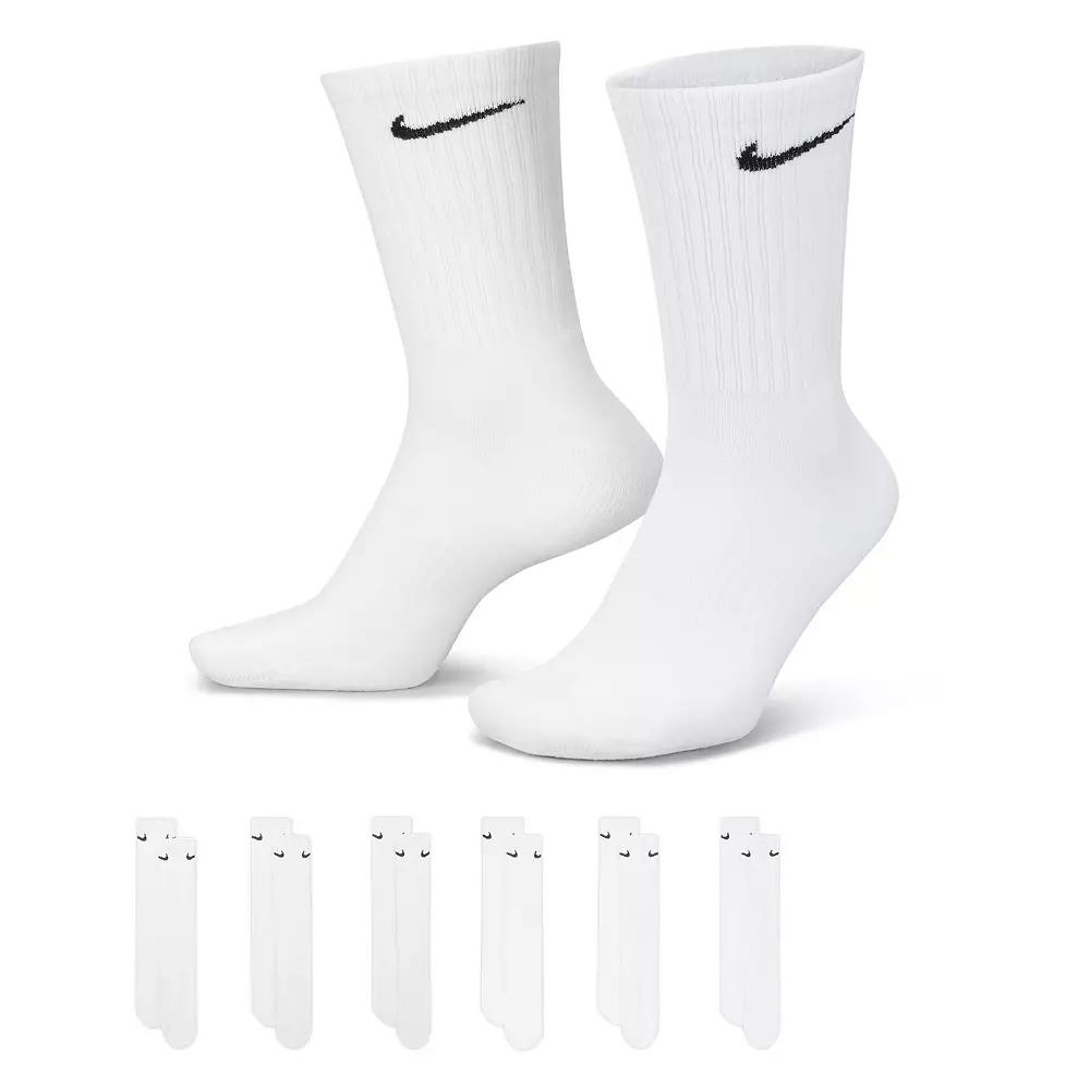 Men's Nike 6-Pack Everyday Cushioned Crew Training Socks,  Product Image