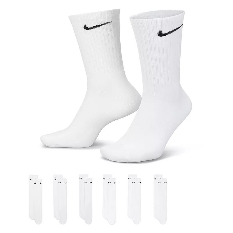 Men's Nike 6-Pack Everyday Cushioned Crew Training Socks,  Product Image