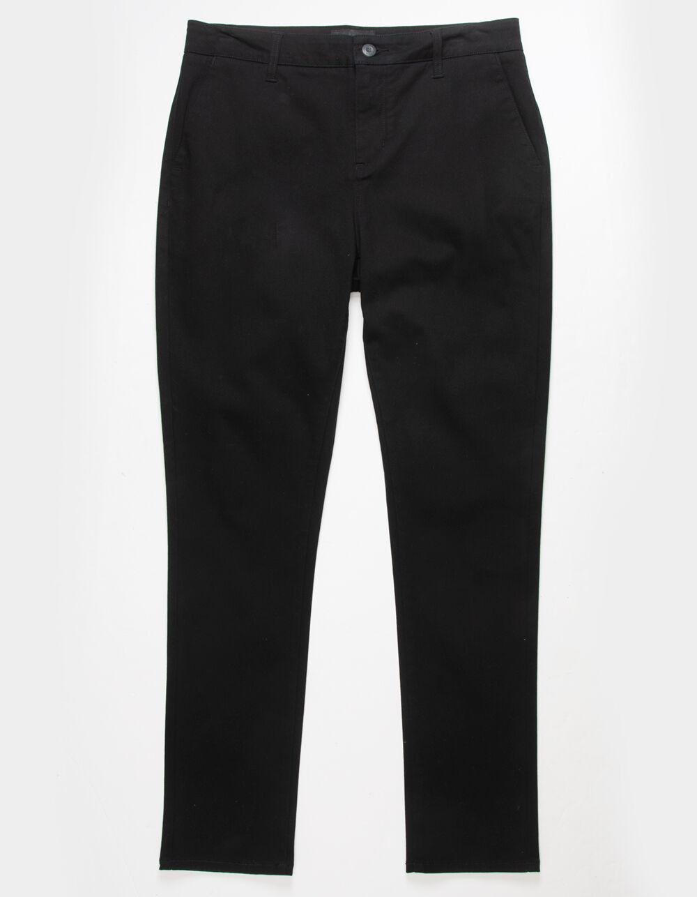 RSQ Mens Slim Taper Chino Pants - BLACK Product Image