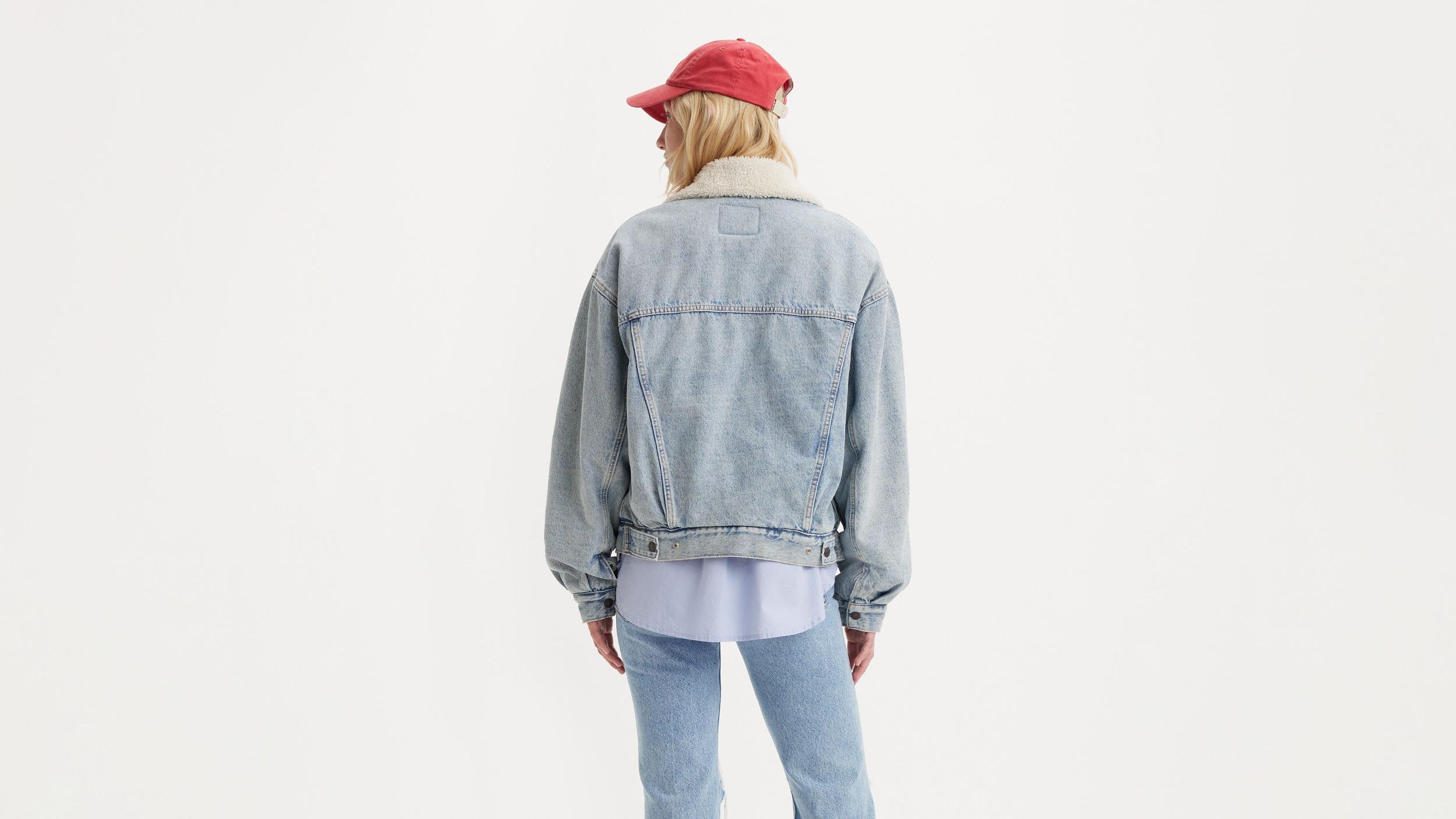 90s Sherpa Trucker Jacket Product Image
