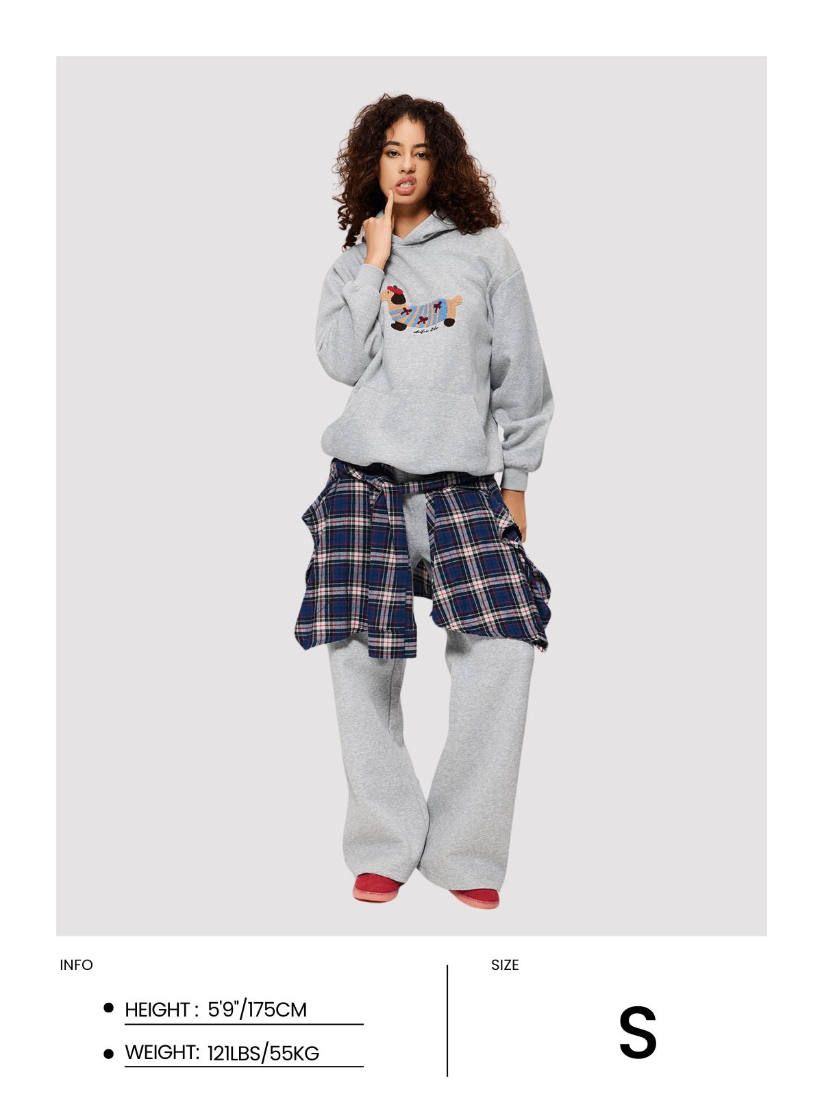 Aelfric Eden Cartoon Dachshund Hoodie Product Image